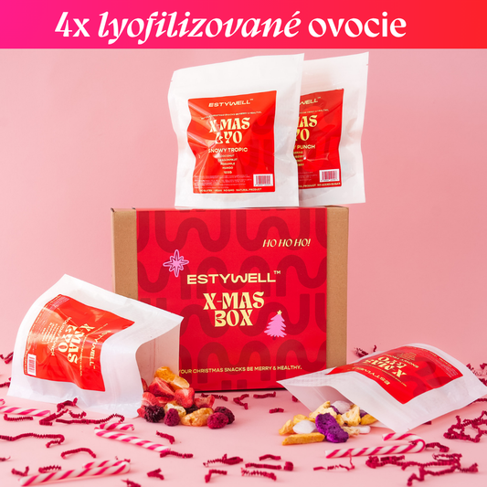 X-MAS LYO - mix lyofilizovaného ovocia ESTYWELL