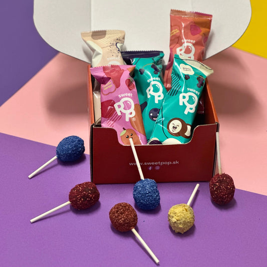 Sweet Pop RAW lízatko Jablko & Mak 30 g