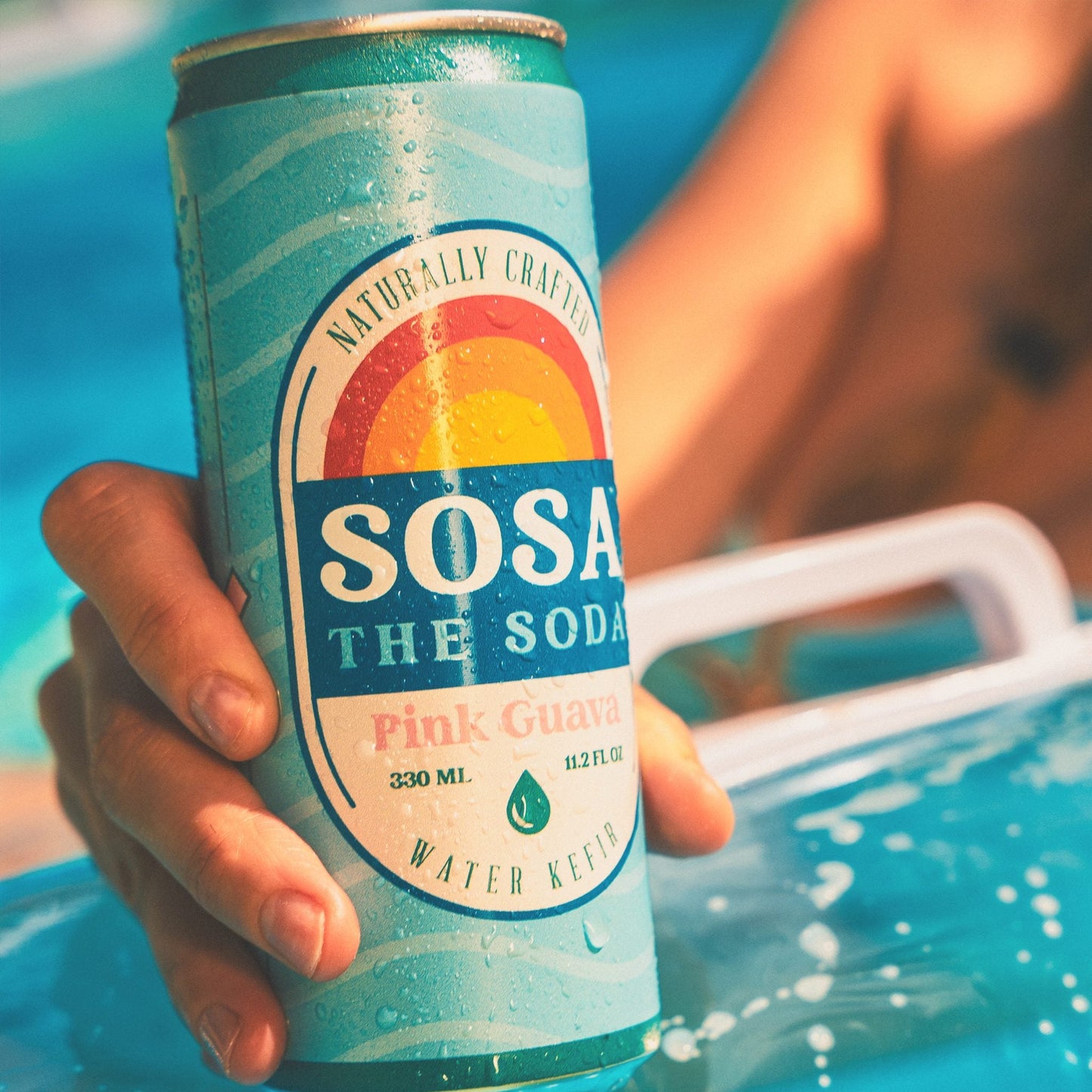 Osviežujúci fermentovaný nápoj Sosa Pink Guava