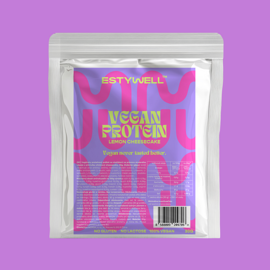 VEGAN proteín ESTYWELL - Lemon Cheesecake
