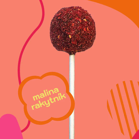 Sweet Pop RAW lízatko Malina & Rakytník 30 g
