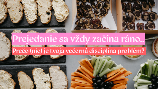 Prejedanie sa vždy začína ráno: Prečo (nie) je tvoja večerná disciplína problém? 🥐☕️