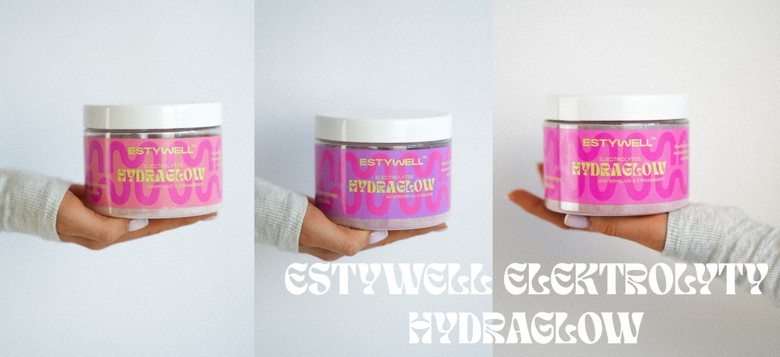ESTYWELL HYDRAGLOW: elektrolyty, ktoré dodajú tvojmu telu energiu aj glow zvnútra ✨