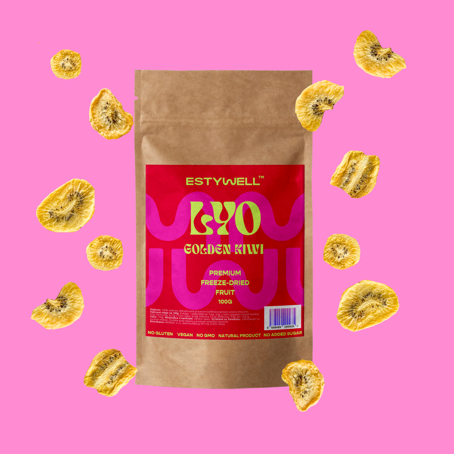 ESTYWELL LYO FRUITS – Prémiové lyofilizované ovocie