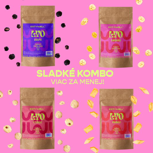 ESTYWELL LYO FRUITS - SLADKÉ KOMBO