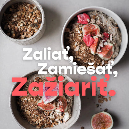 Estywell glow kaše ti dodajú potrebný GLOW. Zaliať, zamiešať, zažiariť.
