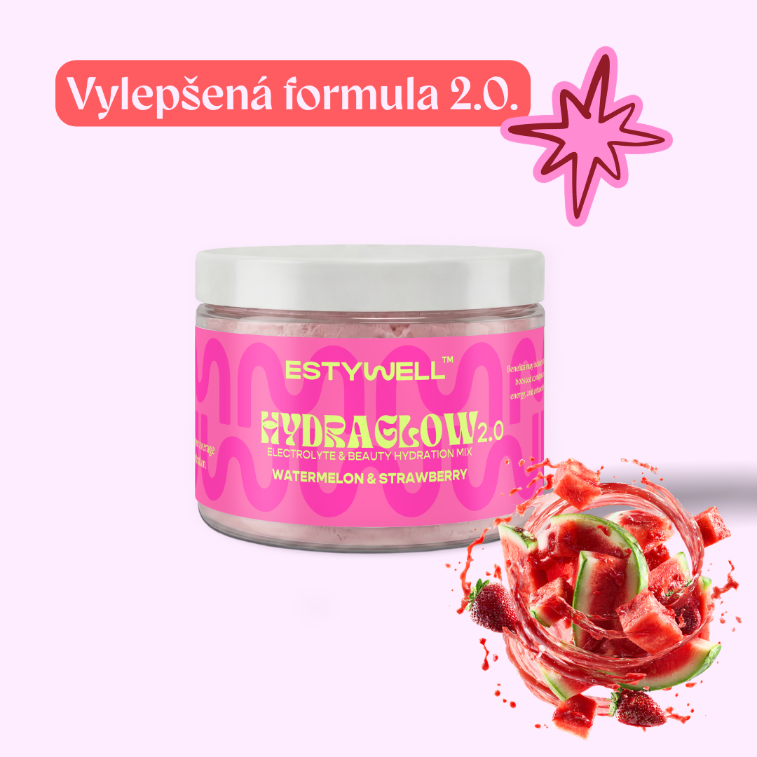 ESTYWELL ELEKTROLYTY HYDRAGLOW 2.0 Melón & Jahoda 300 g