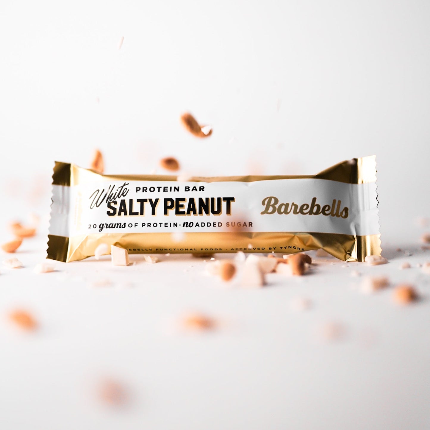 Balenie Barebells Protein Bar 55 g – slaný arašid a biela čokoláda