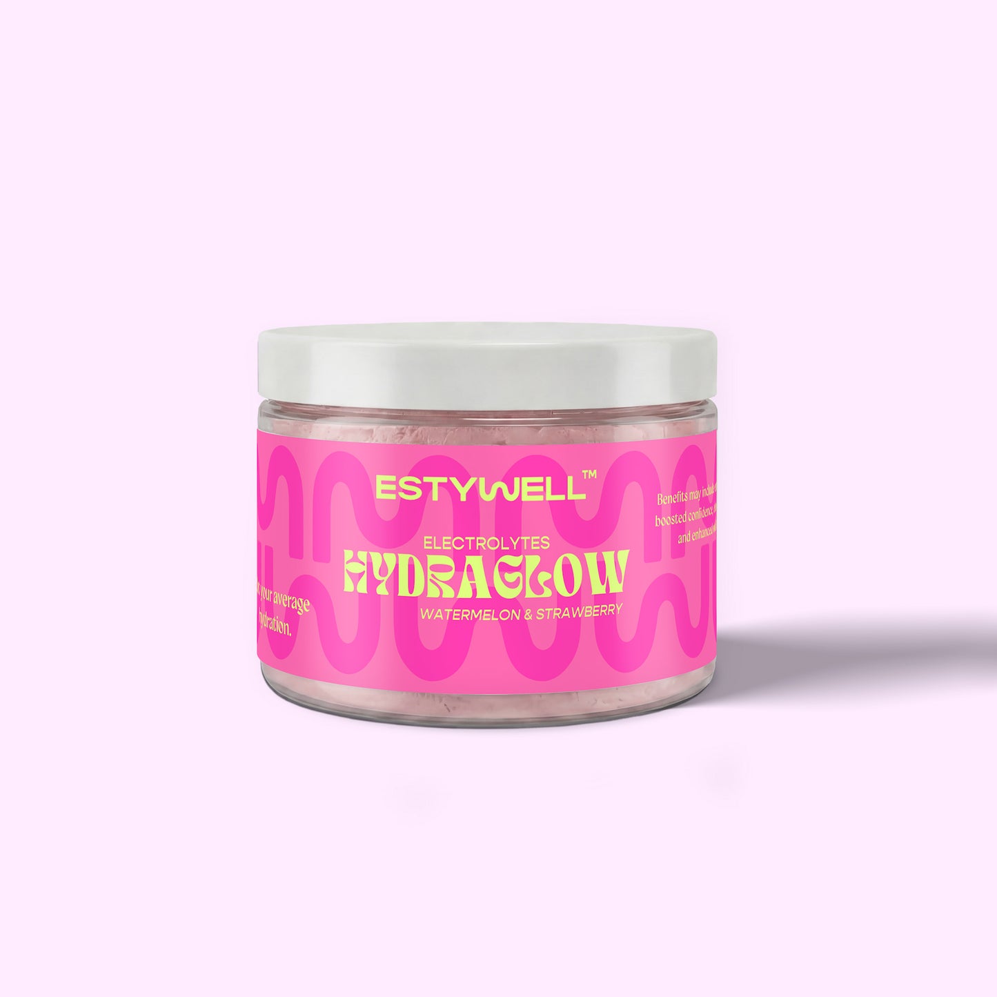 ESTYWELL elektrolyty HYDRAGLOW Melón & Jahoda 300 g