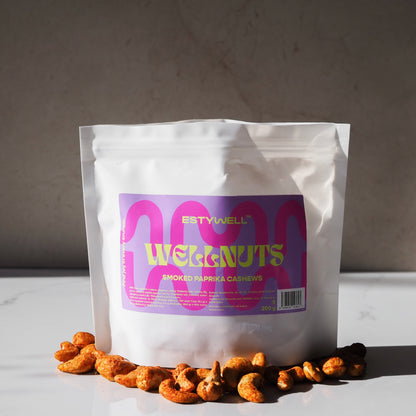 Estywell WELLNUTS Smoked Paprika Cashews balenie