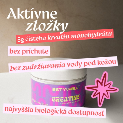 ESTYWELL Kreatín Monohydrát