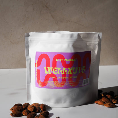 Detail balenia Estywell WELLNUTS – bylinkové mandle 