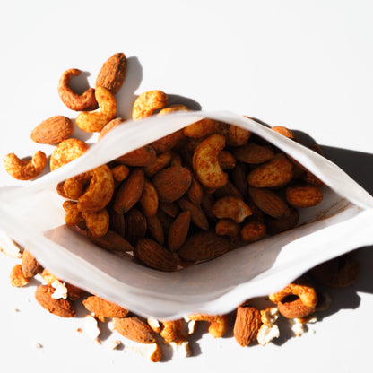 WELLNUTS Spicy Roasted Nut Mix – detail orechov