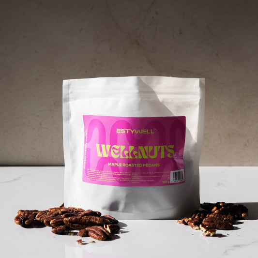 ESTYWELL WELLNUTS - Pekanové orechy pečené s javorovým sirupom 200 g