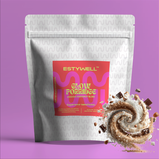 Glow proteínová ovsená kaša kakao & kokos