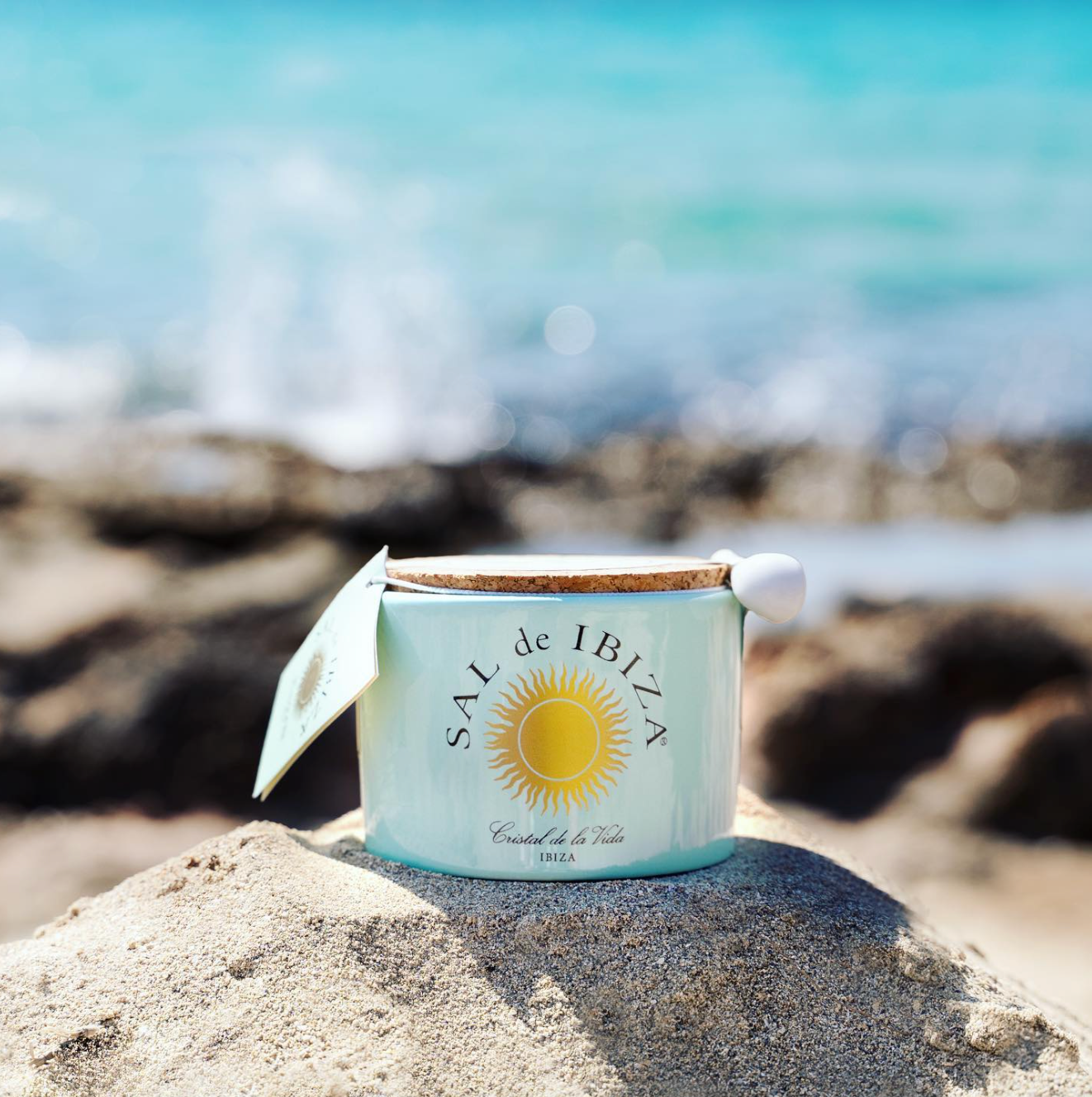 detail kryštálov Fleur de Sel Sal de Ibiza prírodná morská soľ