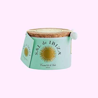 Sal de Ibiza Fleur de Sel 150 g prémiová morská soľ v sklenenom balení