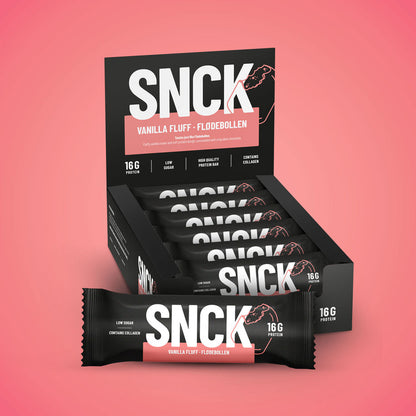 Balenie SNCK Vanilla Fluff protein snack