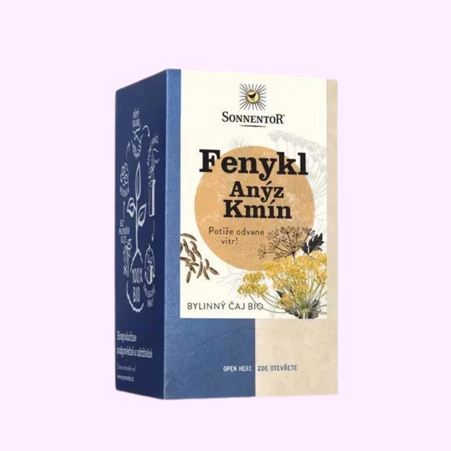 fenikel aníz rasca bio čaj porciovaný 30,6 g bylinný čaj na trávenie