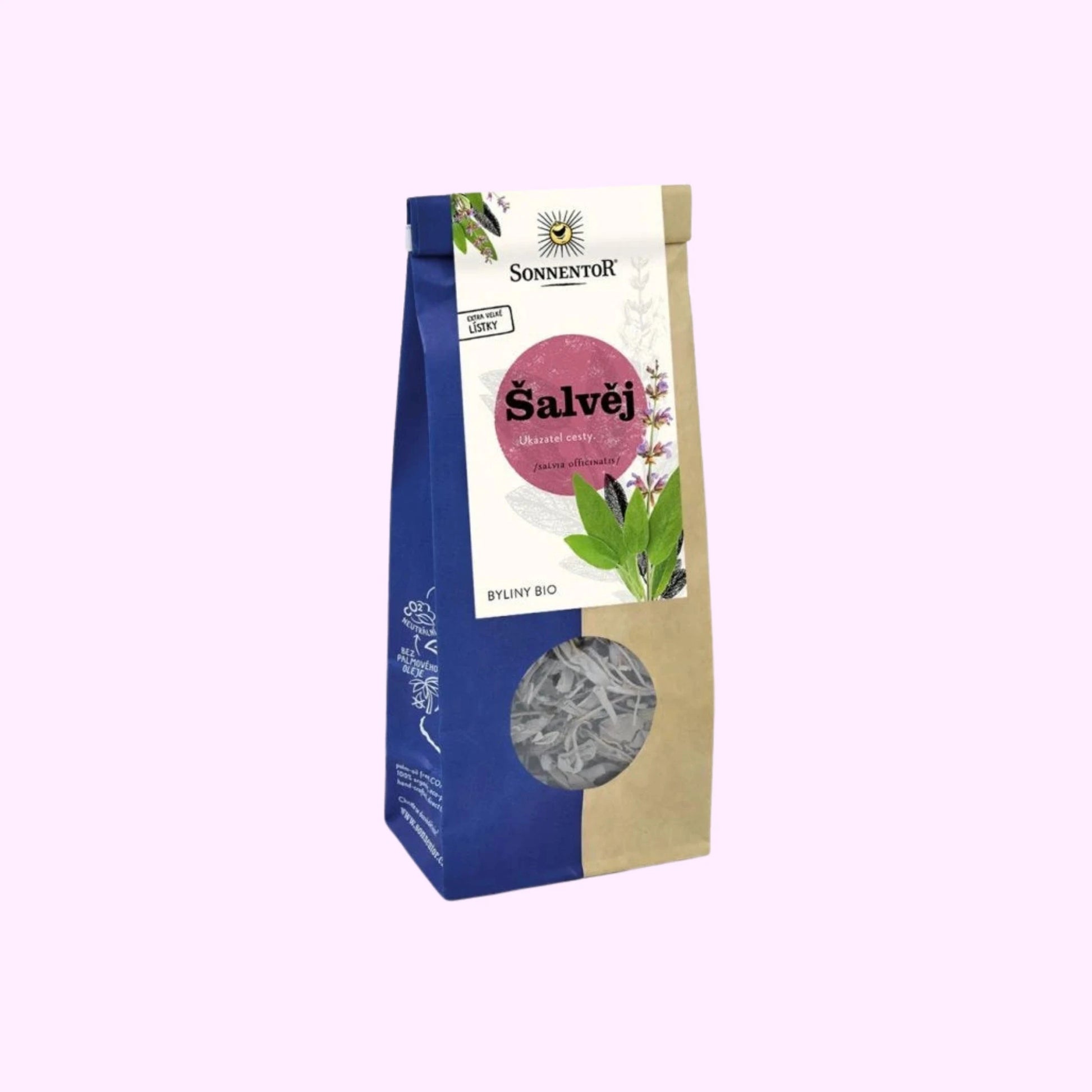 Sonnentor BIO Šalvia sypaný čaj 50 g – balenie