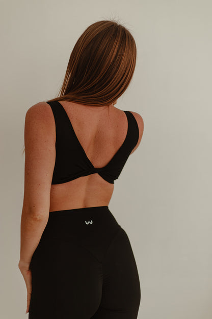 Športová podprsenka TWIST CONFIDENCE BLACK -60 % POSLEDNÁ ŠANCA! 🔥