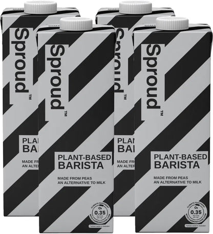 Balenie rastlinnej alternatívy mlieka Sproud Barista bez laktózy