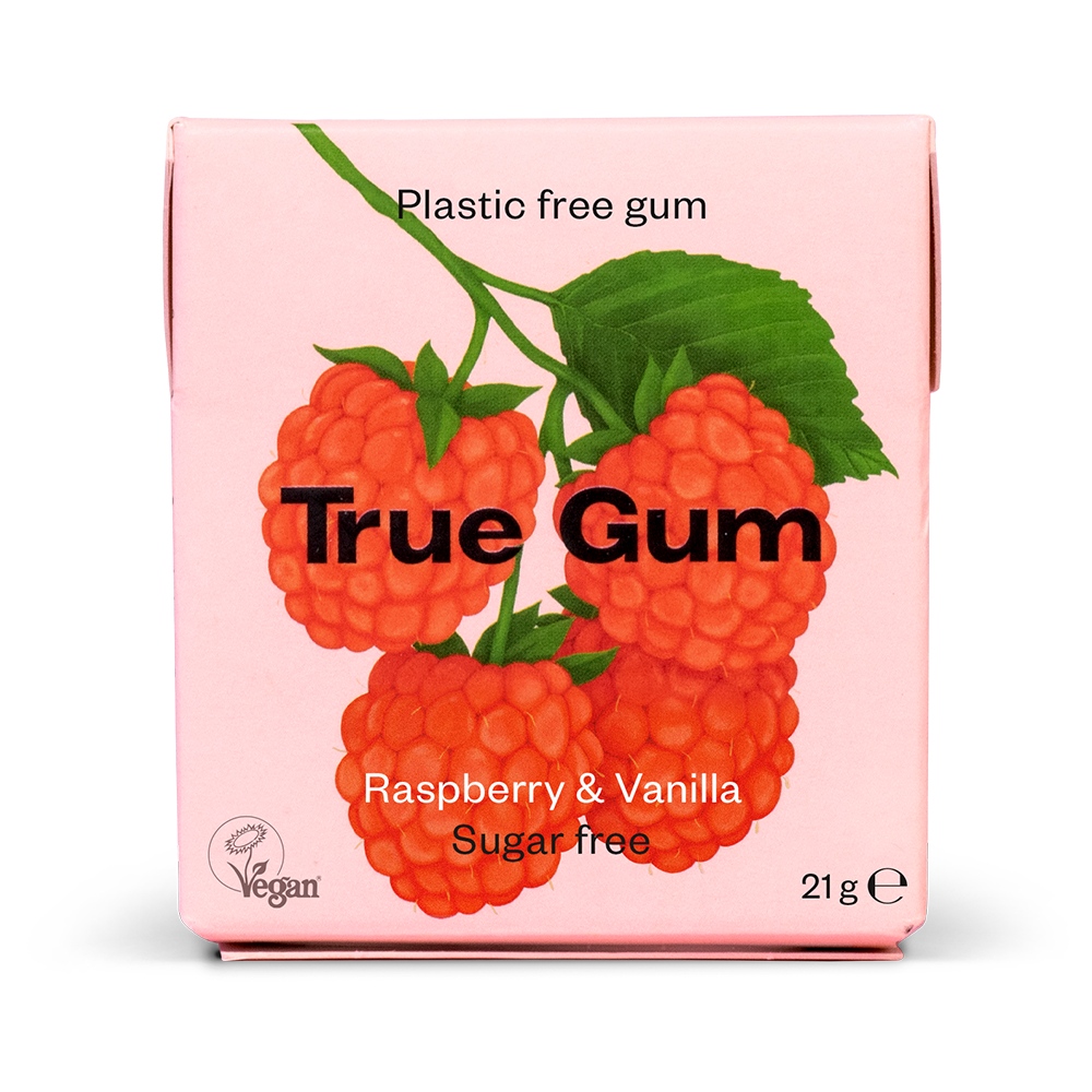 Žuvačka True Gum Malina & Vanilka