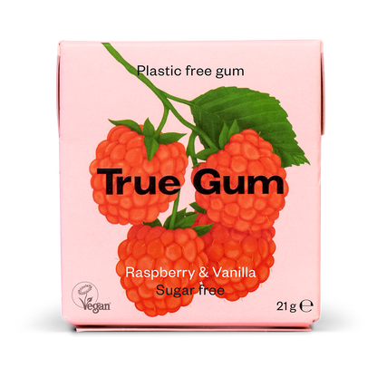 Žuvačka True Gum Malina & Vanilka