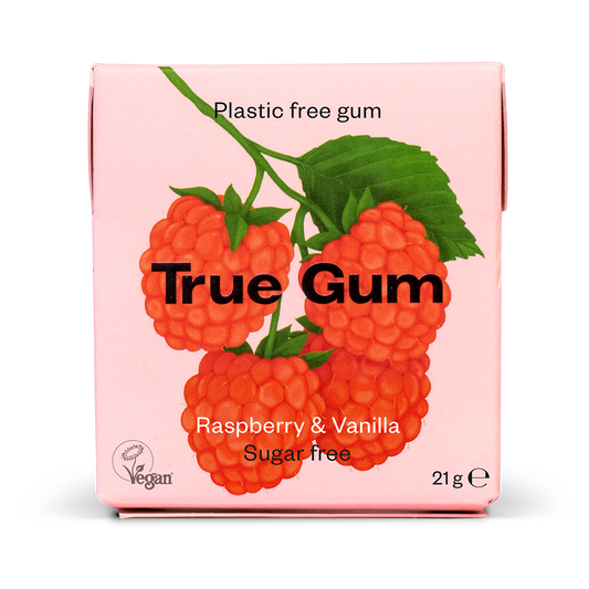 Žuvačka True Gum Malina & Vanilka