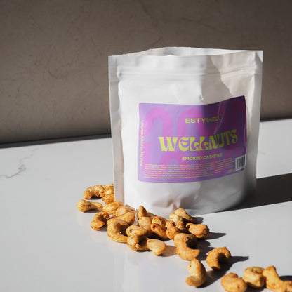 Detail balenia WELLNUTS Smoked Cashews od ESTYWELL