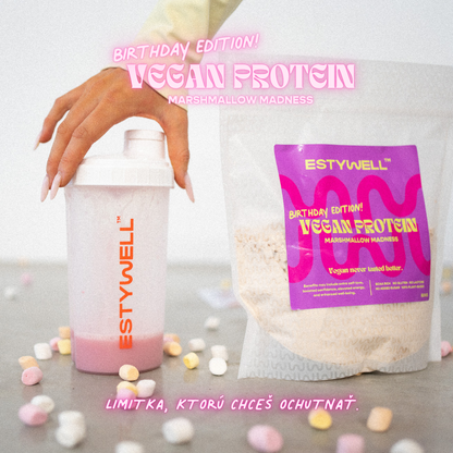 ESTYWELL VEGAN proteín BIRTHDAY EDITION! 🎉