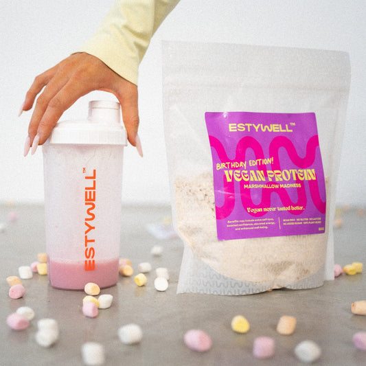VEGAN proteín ESTYWELL - MARSHMALLOW MADNESS