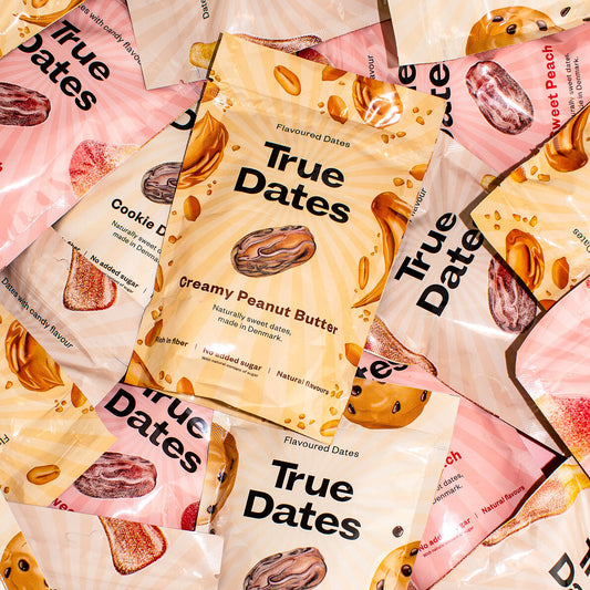 Sušené datle bez kôstok s arašidovou príchuťou – True Dates, 100 g