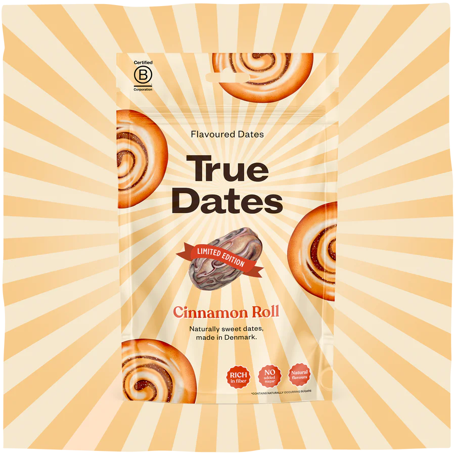 True Dates datle s príchuťou škoricových roliek