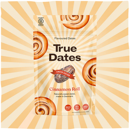 True Dates datle s príchuťou škoricových roliek