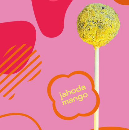 Sweet Pop RAW lízatko Jahoda & Mango 30 g