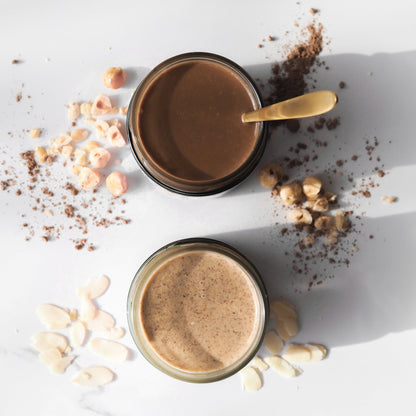 ESTYWELL Proteínový vegánsky mandľový krém s bielou čokoládou