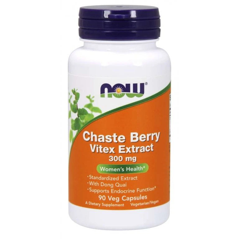 NOW Foods Chaste Berry Vitex Extract 300 mg – 90 rastlinných kapsúl