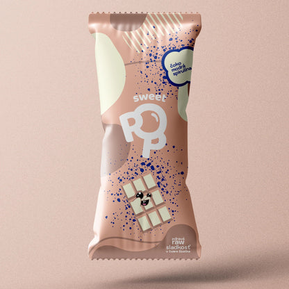 Sweet Pop RAW lízatko Čoko & Modrá spirulína 30 g