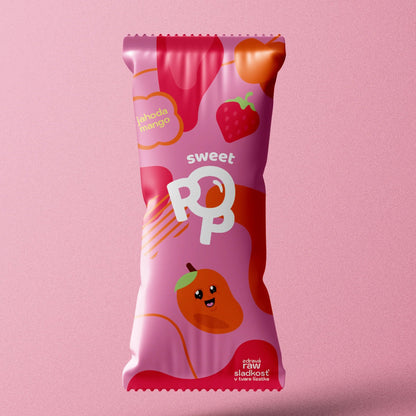 Sweet Pop RAW lízatko Jahoda & Mango 30 g