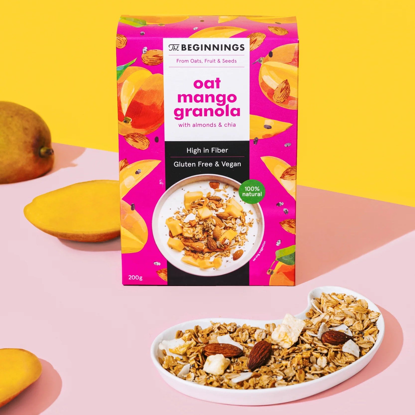 Obal produktu The Beginnings Granola Mango 200 g